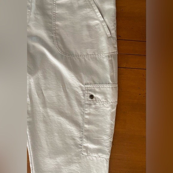 Anthropologie Elevenses Aubrey Cargo Pants 12 Tall EUC - Picture 7 of 11
